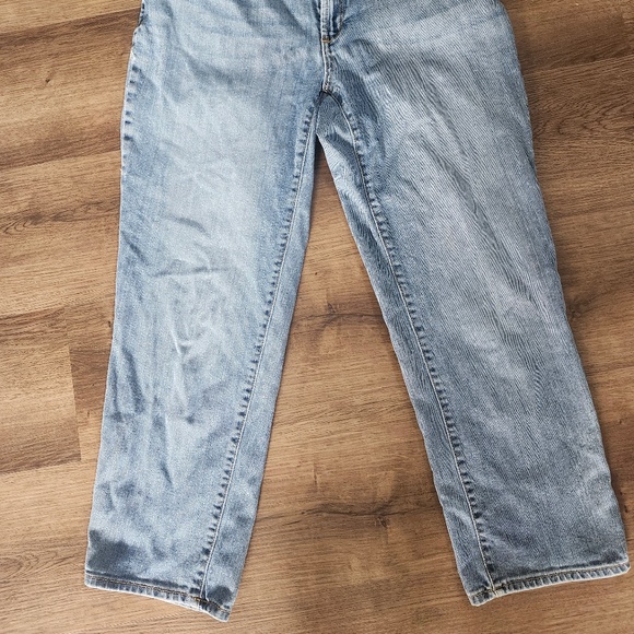 Eddie Bauer Boyfriend Crop blue Jeans size 8 - Picture 4 of 4